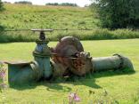Pump bits seen at Braunston in England.