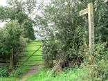 Along the Jurassic Way on a trip from Asby St Ledgers to Braunston in England.
