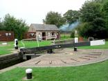 Watford Staircase Locks - Leicester Canal in Englan.