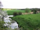 The wandering River Cherwell in Oxfordshire.