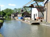 Bulbourne drydocks - old British Waterways workshops, England.