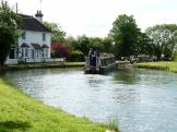 Marsworth Lock Flight and Lock 42, near Bulbourne, England.