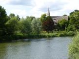Clifton Hampden Church right beside the River Thames - Oxfordshire.