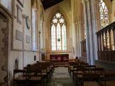 Dorchester Abbey interior, Dorchester Village in Oxfordshire, England.