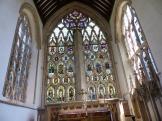 A beautiful East Window at Dorchester Abbey in Oxfordshire, England.